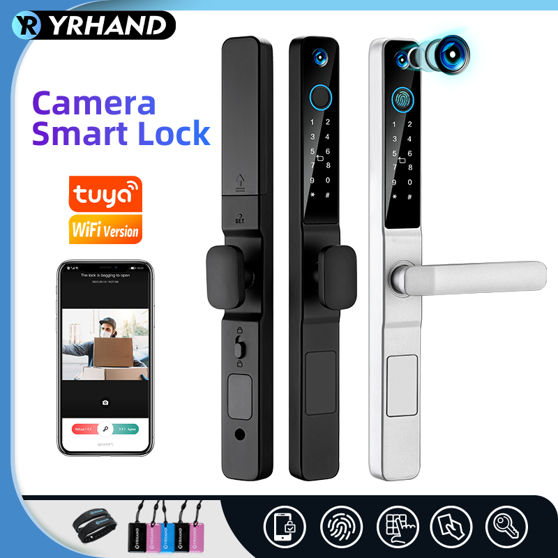 Smart Home Door Lock - YRHAND IP66 Keyless Cat's Eye Waterproof
