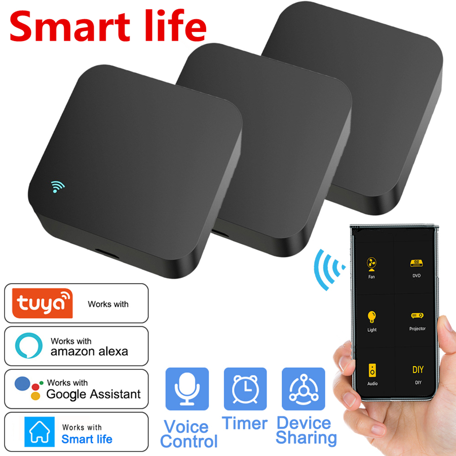 Universal Remote Smart Home - Tuya WiFi IR Remote Control for