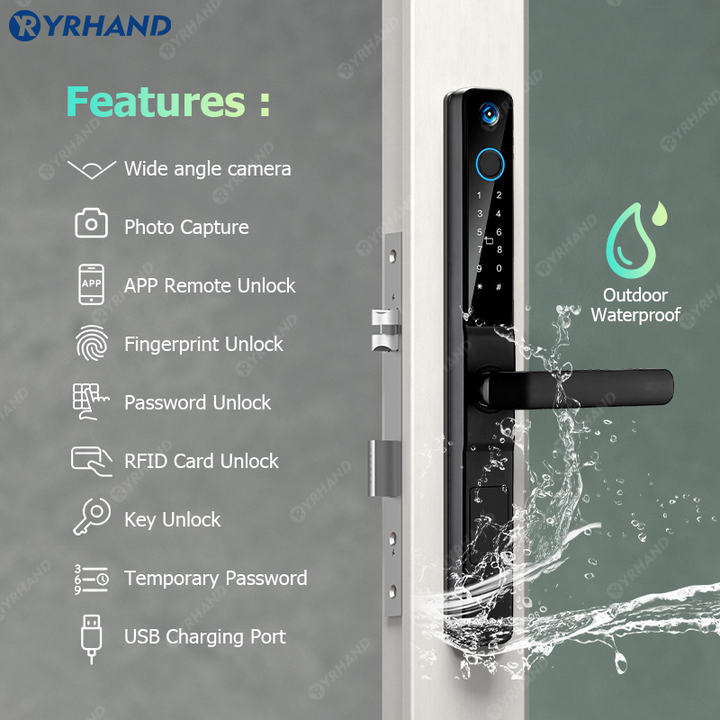 YRHAND IP66 Keyless Cat's Eye  - Smart Home Door Lock recension och pris