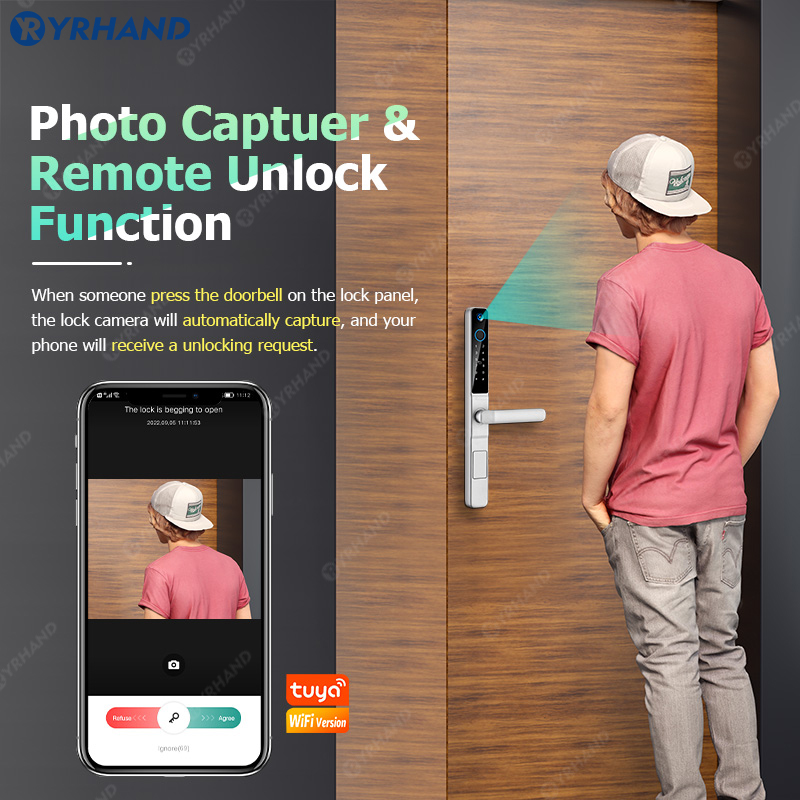 YRHAND IP66 Keyless Cat's Eye  - Smart Home Door Lock recension och pris