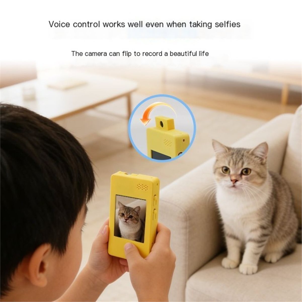 Promotion Smart AI Voice Robot - Smart Home Yellow recension och pris
