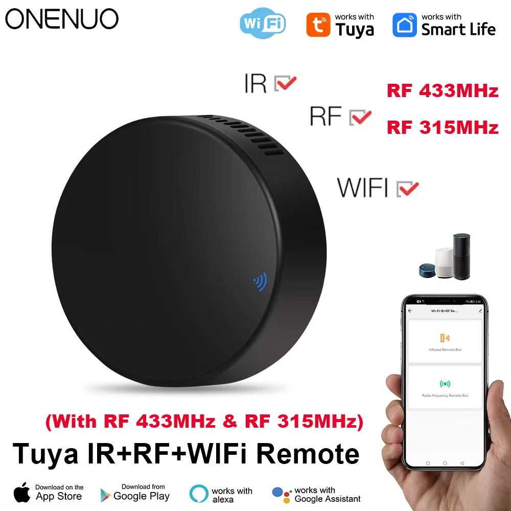Tuya WiFi RF IR Remote Control - Universal Remote Smart Home recension och pris