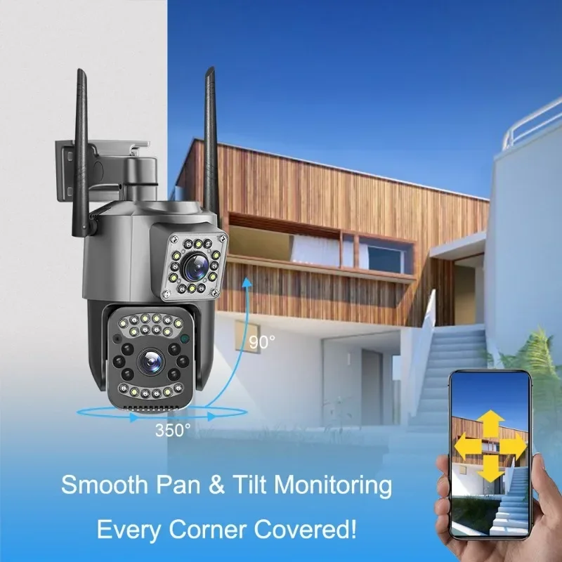 8MP WIFI IP Camera 4K PTZ Dual - Smart Home Camera Ezviz recension och pris