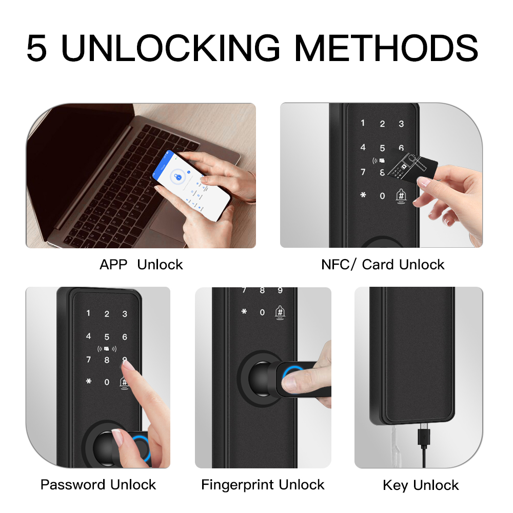 Smart Door Lock Bluetooth-comp - Smart Home Door Lock recension och pris