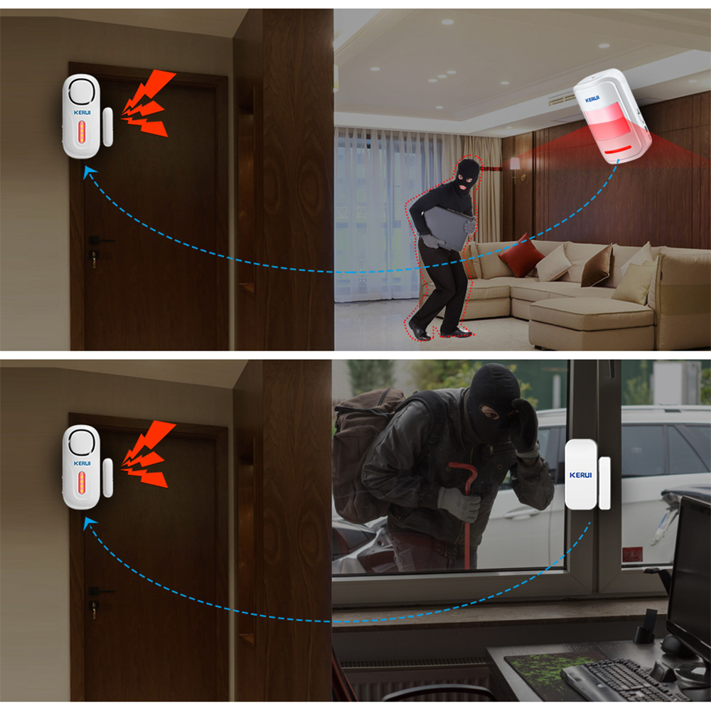 KERUI Wireless Independent Doo - Wireless Door Sensor recension och pris