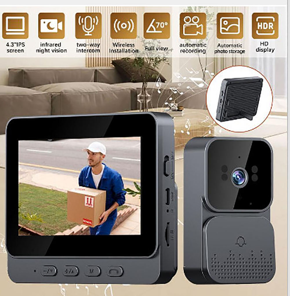  Doorbell Camera 4G Video Int - Smart Home Video recension och pris