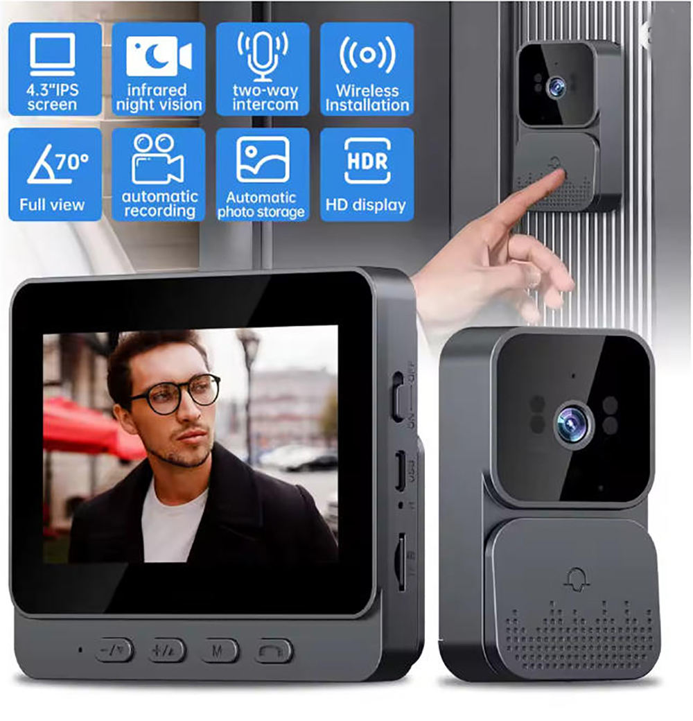 Doorbell Camera 4G Video Int - Smart Home Video recension och pris