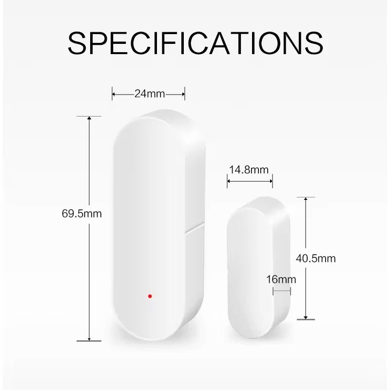 Tuya Smart WiFi Door Sensor Sm - Wireless Door Sensor recension och pris