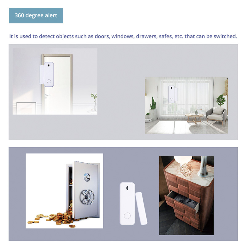 D10 Window Door Sensor Alarm 4 - Wireless Door Sensor recension och pris