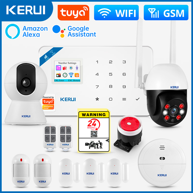 KERUI W181 Alarm System Secutr - Smart Home Video recension och pris