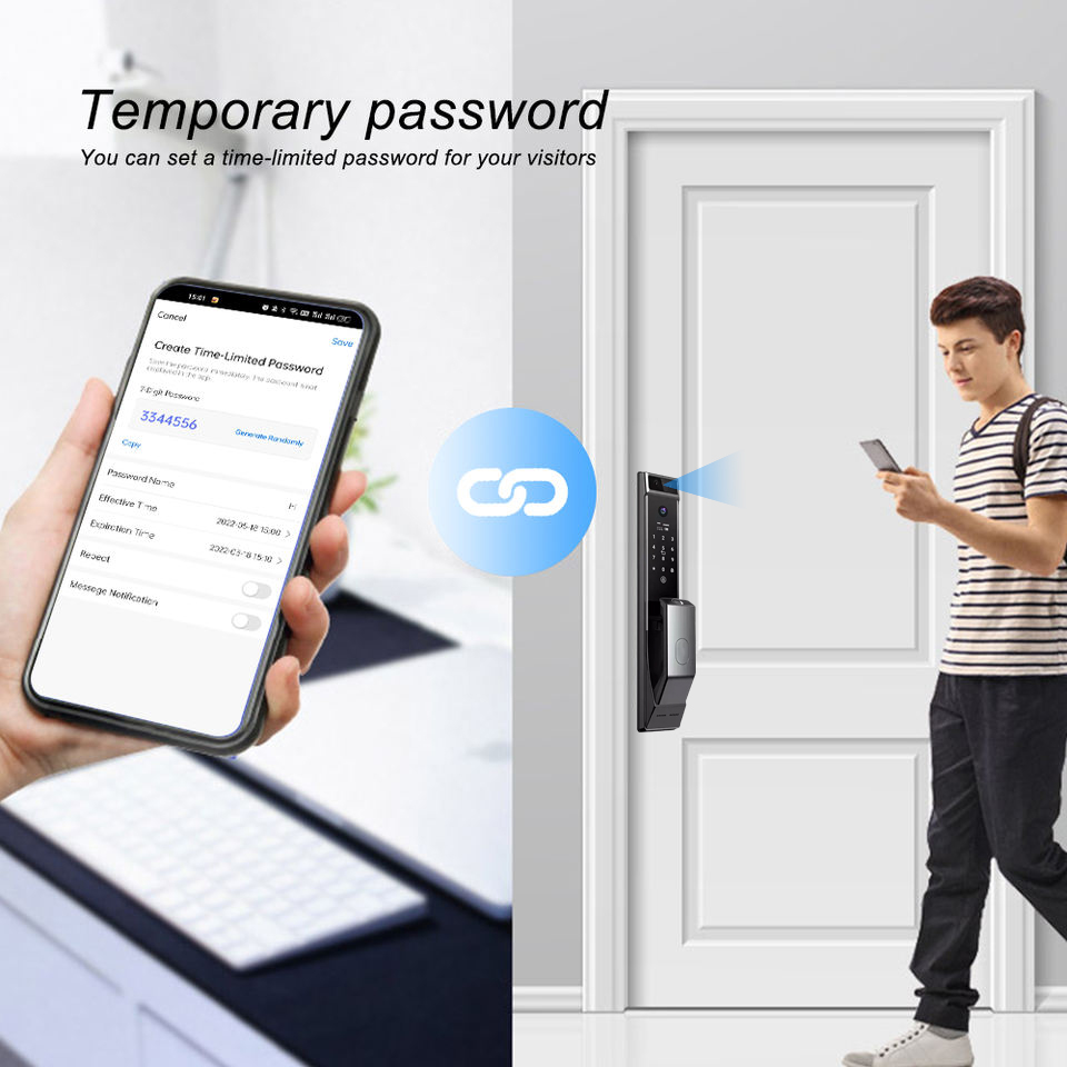 Smart Door Lock Keyless Tuya W - Smart Home Door Lock recension och pris
