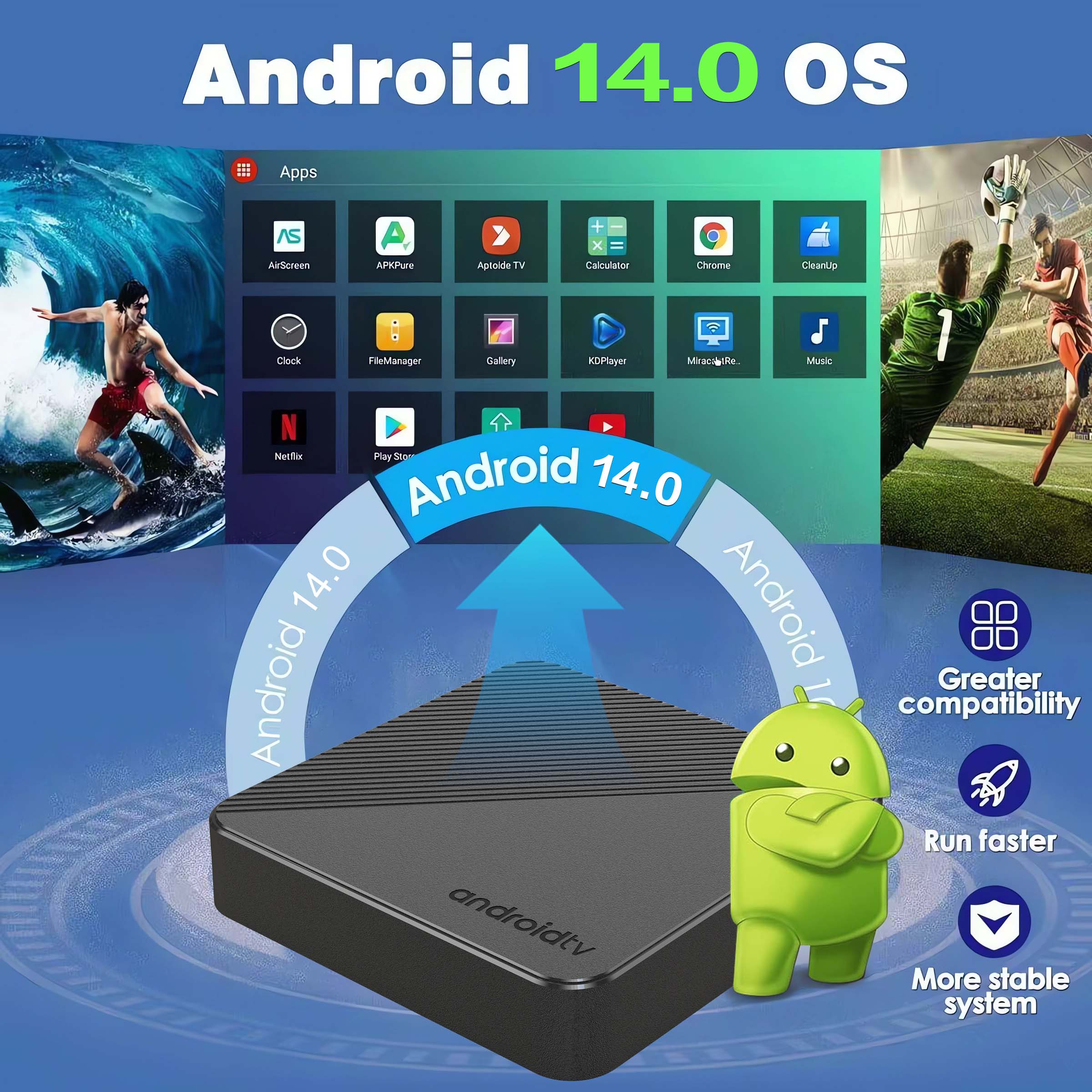 Android14 TV Box Smart Home Th - Smart Home Plus recension och pris