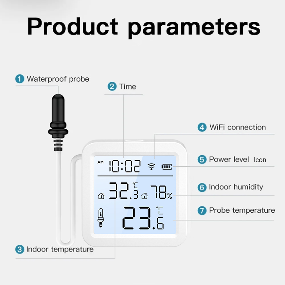 WiFi Humidity Temperature Sens - Temperature Sensor recension och pris