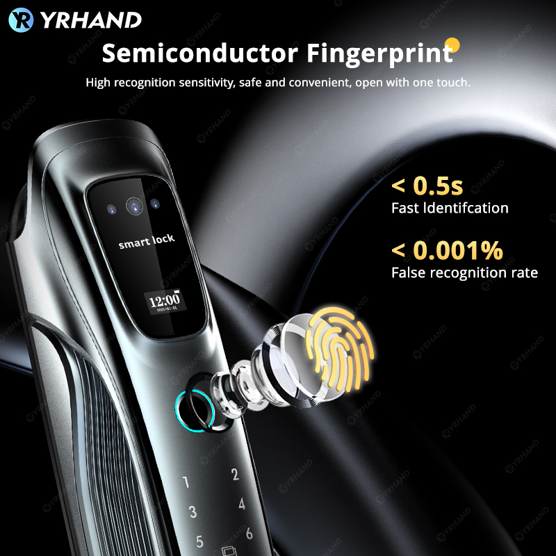 Smart Lock 3D Face Recognition - Smart Home Door Lock recension och pris